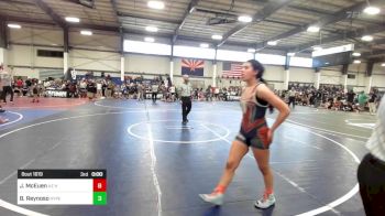 123 lbs Quarterfinal - Monica Antonelli, AZ Tilters vs Brylee Colwell, Eastmark