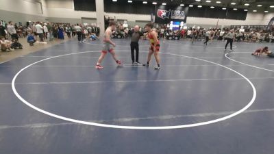 215 lbs Cons. Quarters - Blaise Turner, Team Idaho Wrestling Club vs Conor LeDuc, Flathead High School Wrestling