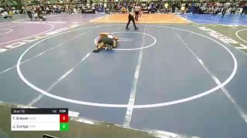 125 lbs Round Of 64 - Tigran Greyan, Sunkist Kids Monster Garage vs Justyce Zuniga, Toppenish