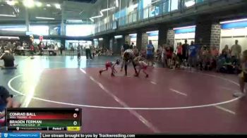 45 lbs Round 9 (10 Team) - Conrad Ball, Well Trained vs Braden Ferman, Alabama Elite Gold