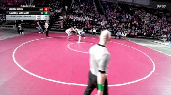 6A 285 lbs 1st Place Match - Jared Smith, Lone Peak vs Kaydon Williams, Corner Canyon