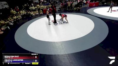 170 lbs Round 3 (16 Team) - Rosalynn Diaz, MDWA-FR vs Mikayla Lancaster, SJWA-FR