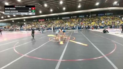 115 lbs Cons. Round 3 - Quinn Goodvin, Sheridan Wrestling Club vs Avyn Waldo, Aberdeen