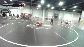 113 lbs Quarterfinal - Hunter Ferreira, Ceres Pups WC vs Izeiah Narciso, Ftcc