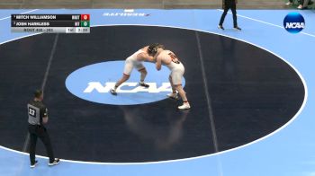 285 lbs 1st Place Match - Mitch Williamson, Wartburg vs Josh Harkless, RIT