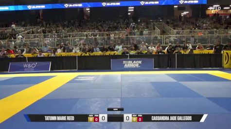 Cassandra Jade Gallegos vs Tatumn Marie Reed 2025 Pan Kids Jiu-Jitsu IBJJF Championship
