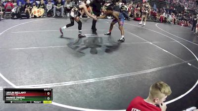 132 lbs Semis & 1st Wrestleback (8 Team) - Jaylin Bellamy, Kentucky vs Markis Owens, Kansas Cobras