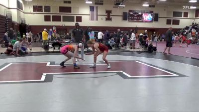 109.5-116.8 Champ. Round 2 - Breken Blackford-Hesselberg, Sarbacker Wrestling Academy vs Kara Kennedy, Cresco Youth Wrestling Club