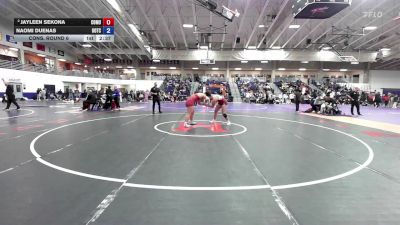 207 lbs Cons. Round 6 - Naomi Duenas, University Of The Cumberlands vs Jayleen Sekona, Colorado Mesa University