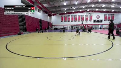 145 lbs Placement (4 Team) - Jasmine Vo, Santa Rosa College vs Piper Lalli, Cuesta College