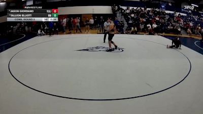 157 lbs Cons. Round 2 - Jason Giordano, Tcnj vs Tallion Elliott, Marymount