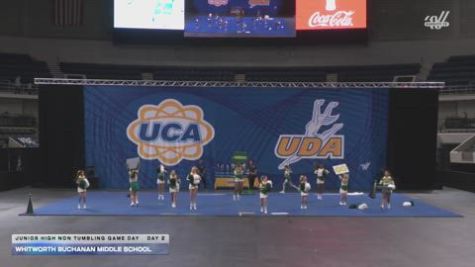 Whitworth Buchanan Middle School [2026 Junior High Non Tumbling Game Day Day 2] 2026 UCA Space Center Regional