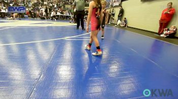 52 lbs Round Of 32 - Kellen Rupp, Perry Wrestling Academy vs Arielle Wylie, Tuttle Wrestling