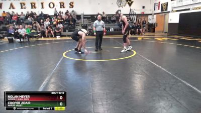 25 lbs Round 1 - Cooper Adair, Wapsie Valley vs Nolan Meyer, Waverly-Shell Rock