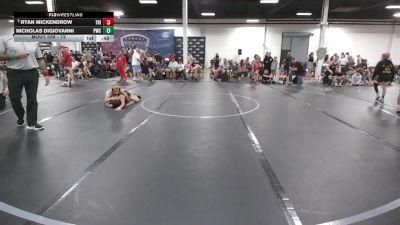 72 lbs Cons. Round 3 - Ryan Mickendrow, Triumph vs Nicholas DiGiovanni, Pride Wrestling Club