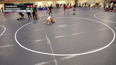 14U - 92 lbs Semis - Nathan Hoopman, MN Elite Wrestling Club vs Clayton Wick, Centennial Youth Wrestling