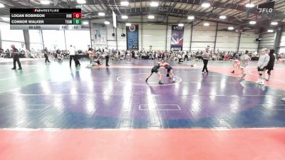 56 lbs Rr Rnd 1 - Logan Robinson, Ride Out Wrestling Club vs Connor Walker, Team RJN