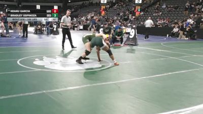 165 lbs Consi Of 8 #1 - Keanu Garcia, Garces (CS) vs Bradley Espinoza, Brea Olinda (SS)
