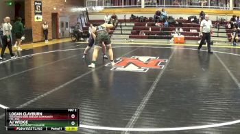 285 lbs Cons. Semi - Logan Clayburn, Southwestern Oregon Community College vs AJ Wedge, Umpqua Community College