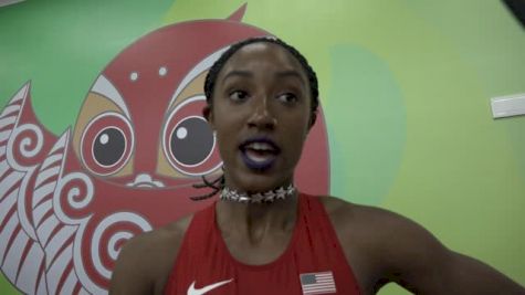 Brianna Rollins disappointed with race, but moves forward