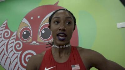 Brianna Rollins disappointed with race, but moves forward