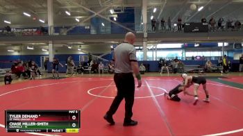 70 lbs Round 1 (6 Team) - Chase Miller-Smith, Louisville vs Tyler Demand *, St. Paris Graham
