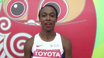 University of Michigan's Cindy Ofili reflects on first world champs experience