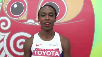 University of Michigan's Cindy Ofili reflects on first world champs experience