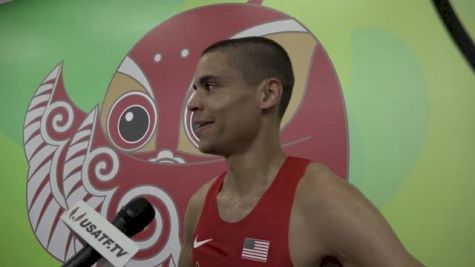 Matt Centrowitz after easily making 1500 final