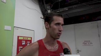 Ryan Hill was shooting for top 5 in the men's 5K