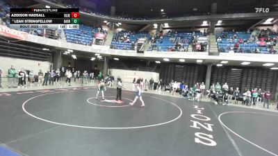 100 lbs Semifinal - Leah Stringfellow, Unattached vs Addison Hadsall, Unattached