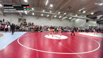 155 lbs Cons. Round 6 - Malia Bornhoft, Severance vs Kallie Bauer, Natrona County