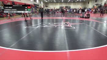 100 lbs Round 2 - Lorenzo Lovato, Summit Wrestling Academy vs Axl Kind, Weigh-In Club