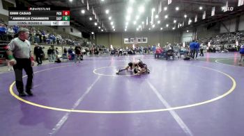 105 lbs Cons. Round 6 - Emmi Casias, Pine Creek vs Ambrielle Chambers, Sand Springs