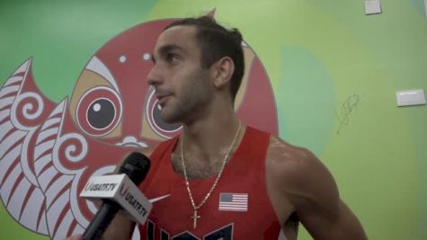 Robby Andrews unhappy with race execution, but happy to make 1500m final