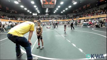 46 lbs Quarterfinal - Gavino Camarillo, Clinton Youth Wrestling vs Bear Goombi, Shelton Wrestling Academy