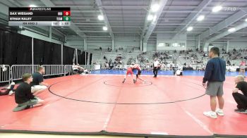 119 lbs Rr Rnd 2 - Dax Wiegand, Indiana Outlaws Maroon vs Ethan Raley, Team RJN Green