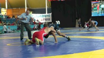 100kg Quarter-finals Gable Steveson (USA) vs. Zuriko Urtashvili (GEO)