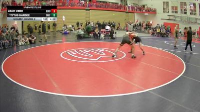 132 lbs Champ. Round 2 - Zach Ober, Bend vs Tytus Hardee, Sweet Home