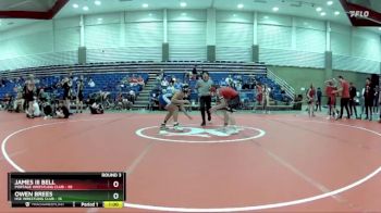 140 lbs Round 3 (6 Team) - James III Bell, Portage Wrestling Club vs Owen Brees, HSE Wrestling Club