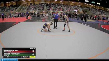 115 lbs Semis & 1st Wrestleback (8 Team) - Kellen Mcculley, Bend vs Wyatt Dahling, Eagle Point