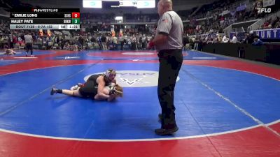 6-7A 152 3rd Place Match - Emilie Long, Smiths Station Hs vs Haley Pate, Brookwood Jr-Sr