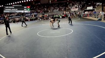 D 2 106 lbs Semifinal - Danniel Aguilar, Kenner Discovery Health Science vs Jase Seguin, Sam Houston