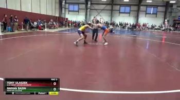 149 lbs Prelim - Naman Basin, Hunter College vs Tony Ulaszek, U.s. Coast Guard Academy