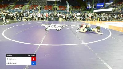 144 lbs Rnd Of 64 - Jackson Weller, NJ vs Ethan Sonne, IL