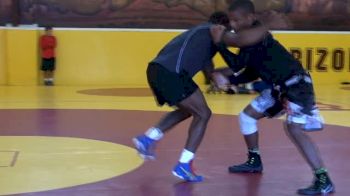 Burroughs drilling on Mark Hall