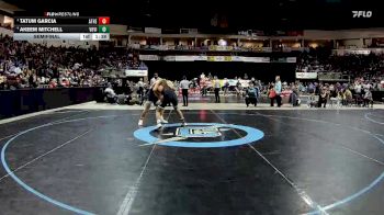 5A 172 lbs Semifinal - Tatum Garcia, Atrisco Heritage vs Akeem Mitchell, Volcano Vista