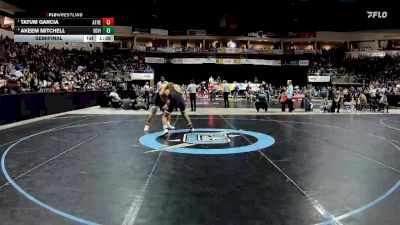 5A 172 lbs Semifinal - Tatum Garcia, Atrisco Heritage vs Akeem Mitchell, Volcano Vista