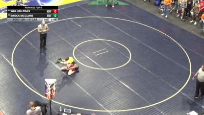 117 lbs Round Of 64 - Will Hillegas, North Hills vs Brock McClure, Bentworth