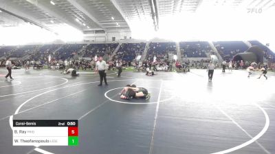 120 lbs Consolation - Bronson Ray, Pride WC vs William Theofanopoulos, Legends Of Gold Las Vegas